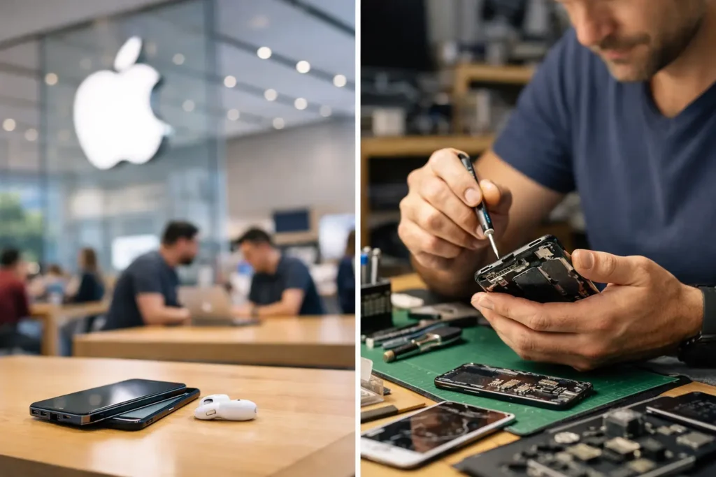Apple Store vs Local Repair: What Wins?