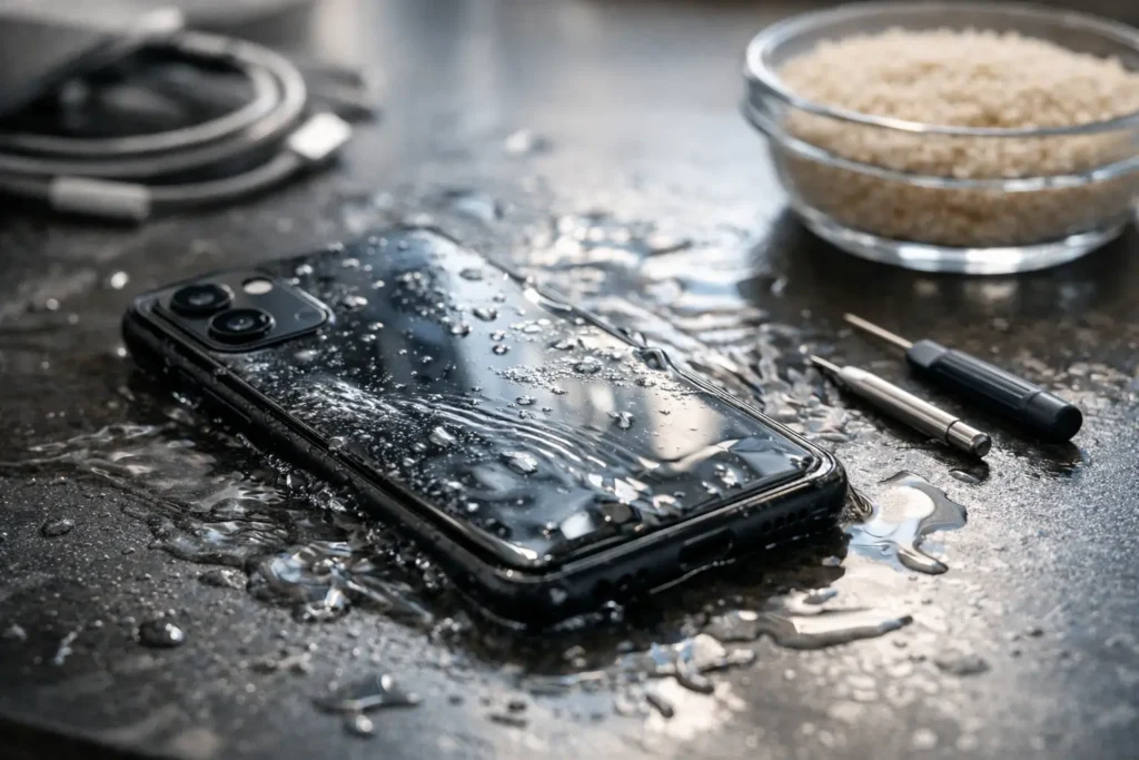 Can Water Damaged Phone Be Saved?