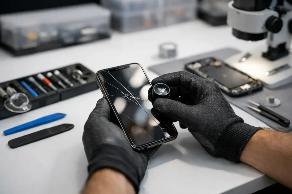 Phone Screen Repair Quality Checklist