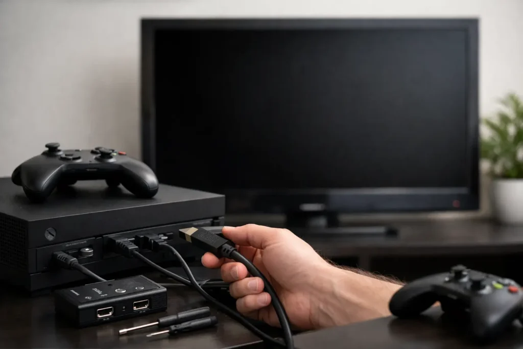 Xbox No Display HDMI Diagnosis Steps