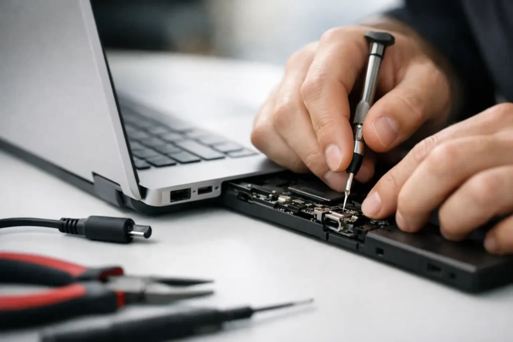 How to Fix Laptop Charging Port Issues